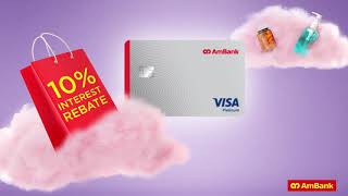 AmBank Cash Rebate Card [upl. by Hsirt]