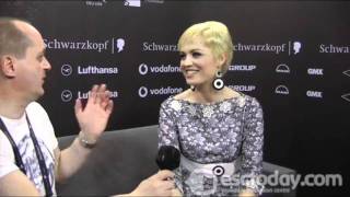 Serbia 2011 Nina Caroban 2nd Interview with esctodaycom [upl. by Dael]