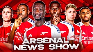 Arsenal Transfer News Show Onana talks begin  Serhou Guirassy TOP target  Nico Williams [upl. by Rafaelita]