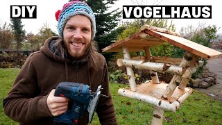 DIY Vogelhaus bauen  DIY Inspiration mit wenig Werkzeugen [upl. by Feinleib]