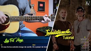 quotIndudablemente  Rescatequot  Tutorial En Guitarra [upl. by Cassi]