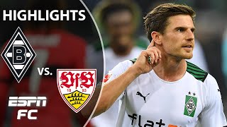 Gladbach and Stuttgart trade stunning goals in 11 draw  Bundesliga Highlights  ESPN FC [upl. by Chapa]