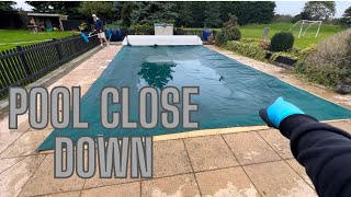 POOL CLOSE DOWN [upl. by Channing]