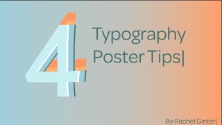 4 Tips for Typography Success [upl. by Heindrick]