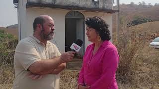 Lançada campanha para a restauração de capela abandonada na zona rural de Natividade [upl. by Alveta]