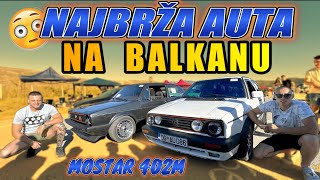 TRKA NAJLUĐIH NA BALKANU 402m MOSTAR 2024 [upl. by Tronna]