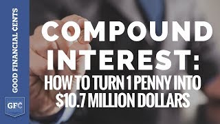 Compound Interest 💰 How to Turn 1 Penny Into 107 Million Dollars [upl. by Wobniar]