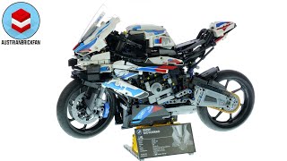 LEGO Technic 42130 BMW M 1000 RR  LEGO Speed Build Review [upl. by Roberta]