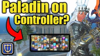 FFXIV Paladin on Controller [upl. by Einittirb]