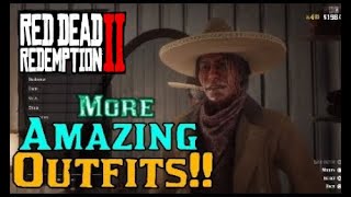 Red Dead Redemption 2 Amazing Outfits 9 The Native Cowboy amp More [upl. by Euqinobe]