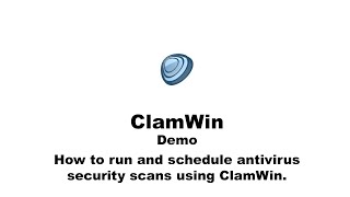 How to Use Clamwin for Windows [upl. by Ludovika]