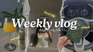 vlog marks out sana lunch w tooth fairies passport gals are UP finally tried bernini mimosa [upl. by Eneroc]