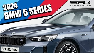 AllNew 2024 BMW 5Series sedan  Rendering  SRK Designs [upl. by Jovitta]