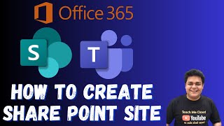 How to create SharePoint teams site step by step guide  SharePoint tutorials 2023 [upl. by Ardnahs]