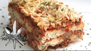 3 CHEESE LASAGNA  VIDEO RECIPE [upl. by Meletius954]