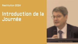 Introduction de la Journée — Restitutions Ateliers de Giens 2024 [upl. by Ardnuaed]