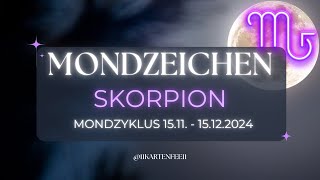 ♏️SKORPION🌕MONDZEICHEN🌕Ciao Vergangenheit151115122024 [upl. by Ober528]