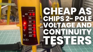 Cheap as chips Martindale VT12 Voltage  Continuity Tester [upl. by Elyrad]