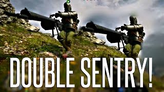 DOUBLE SENTRY DESTRUCTION  Battlefield 1 [upl. by Repohtsirhc]