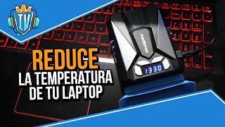 VENTILADOR Y ENFRIADOR PARA LAPTOP  ¡Tu computadora funcionará mejor [upl. by Azyl]