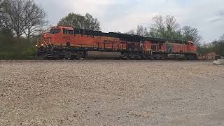 BNSF Power Move 1 Byhalia MS [upl. by Siraj]