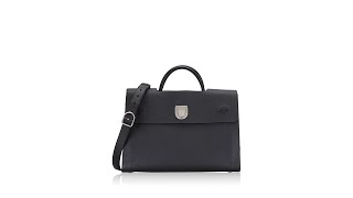 Christian Dior Grained Calfskin Large Diorever Bag Black [upl. by Hulen790]