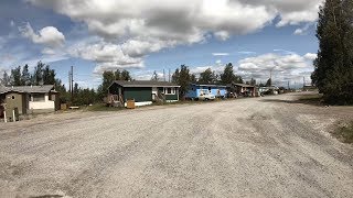 Driving around Edzo Behchokǫ̀ Northwest Territories [upl. by Otrebtuc]