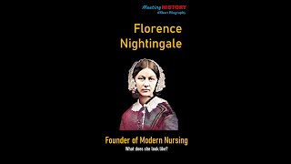 Florence Nightingale  Short Biography  The Founder of Modern Nursing [upl. by Lovich]