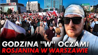 Rosjanin zobaczył Polaków dających przykład patriotyzmu [upl. by Liscomb]