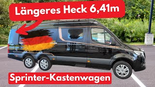 NEUES WOHNMOBIL CARTHAGO MALIBU GENIUS 2025 🔴 641m Mercedes Sprinter Campervan HeckExtension [upl. by Lemkul]