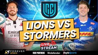 LIONS VS STORMERS LIVE  URC Live Commentary amp Watchalong [upl. by Nolyag]