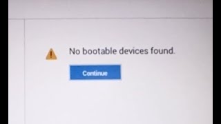 No Bootable device Found  Dell No Boot Device found  No Bootable Device In any Desktop or laptop [upl. by Flosser]