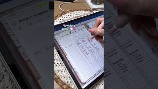 Its called ADAPT planners for a reason 🗓️🩷✍🏻 ipad notes  accessories  Apple ipad asmr planner [upl. by Solnit]