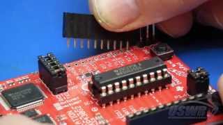 MSP430 LaunchPad Tutorial Change Male Headers to Female for Breadboard Compatibility [upl. by Eladnek976]