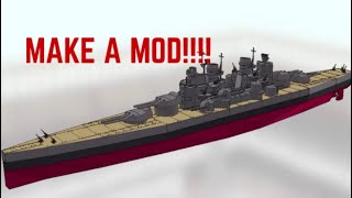 Warship craft how to make a mod [upl. by Adnical43]