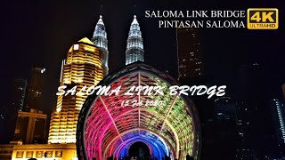 Most Beautiful Bridge  Saloma Link Bridge  Pintasan Saloma  Daylight View  Night View  4K [upl. by Laurin]