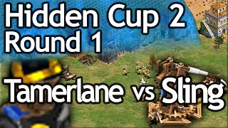 AoE2 Hidden Cup 2  Tamerlane vs Gods Own Sling [upl. by Cottrell]