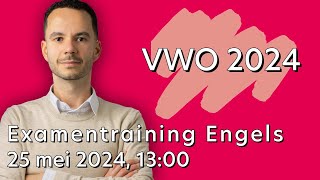 Examentraining Engels VWO 2024 [upl. by Nomyar79]