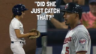 MLB Best BallboyBallgirl Catches [upl. by Darra]