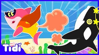 SUPER Family Songs Compilation  Shark Dino Gorilla  Animal Fart  Nursery Rhymes amp Kids Song [upl. by Aineles418]