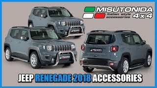 Misutonida 4x4 Italy Jeep Renegade 2018 accessories [upl. by Gone619]