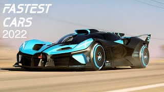 Top 10 FASTEST CARS In The World 2022 [upl. by Gnilhsa]