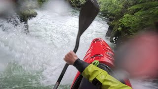 GoPro Kayaking RAW Kaituna New Zealand  toptobottom [upl. by Wight]