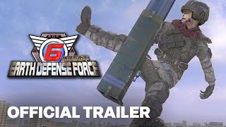 EARTH DEFENSE FORCE 6  Official Release Date Reveal Trailer [upl. by Gerfen43]