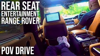 Range Rover Autobiography LWB POV Rear Seat Experience HD [upl. by Brubaker]