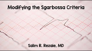 Modifying the Sgarbossa Criteria in LBBB amp Paced Rhythms [upl. by Anawek409]