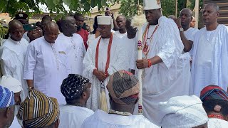 SPIRITUAL OBEISANCE TO THE OONI OF IFE BY IJOYE APA OTUN IFE HIGH CHEIFS [upl. by Jeaz]