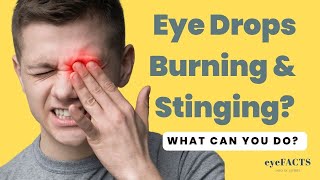 Do Your Eye Drops Burn Get Tips From An Eye Doctor [upl. by Datnow]