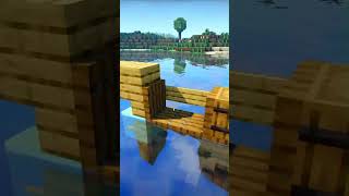 build a pirate ship in minecraft🏴‍☠😱minecraft shorts [upl. by Nahij785]