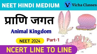 Animal Kingdom  NCERT 1  प्राणि जगत  NEET 2024  VICHA CLASSES [upl. by Denis]